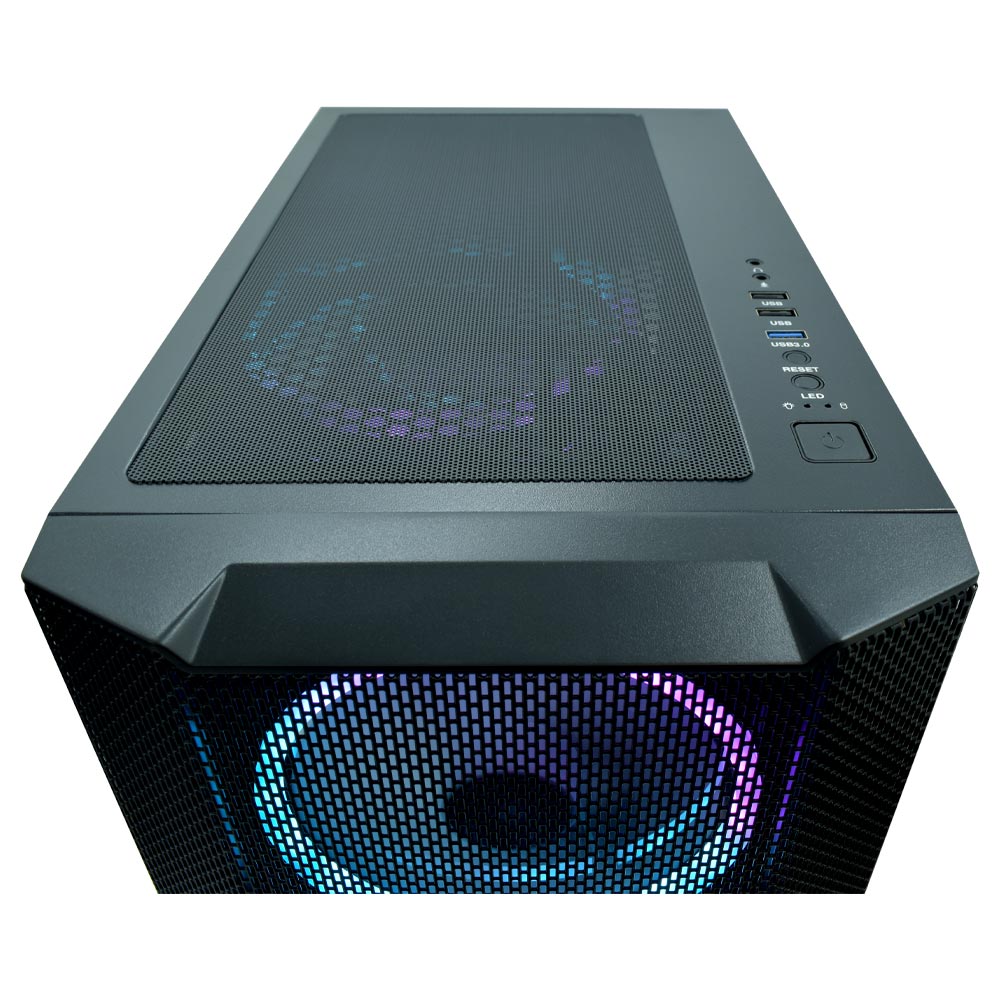 Gabinete Gamer Satellite K880 E-ATX / 6 Cooler / RGB - Preto