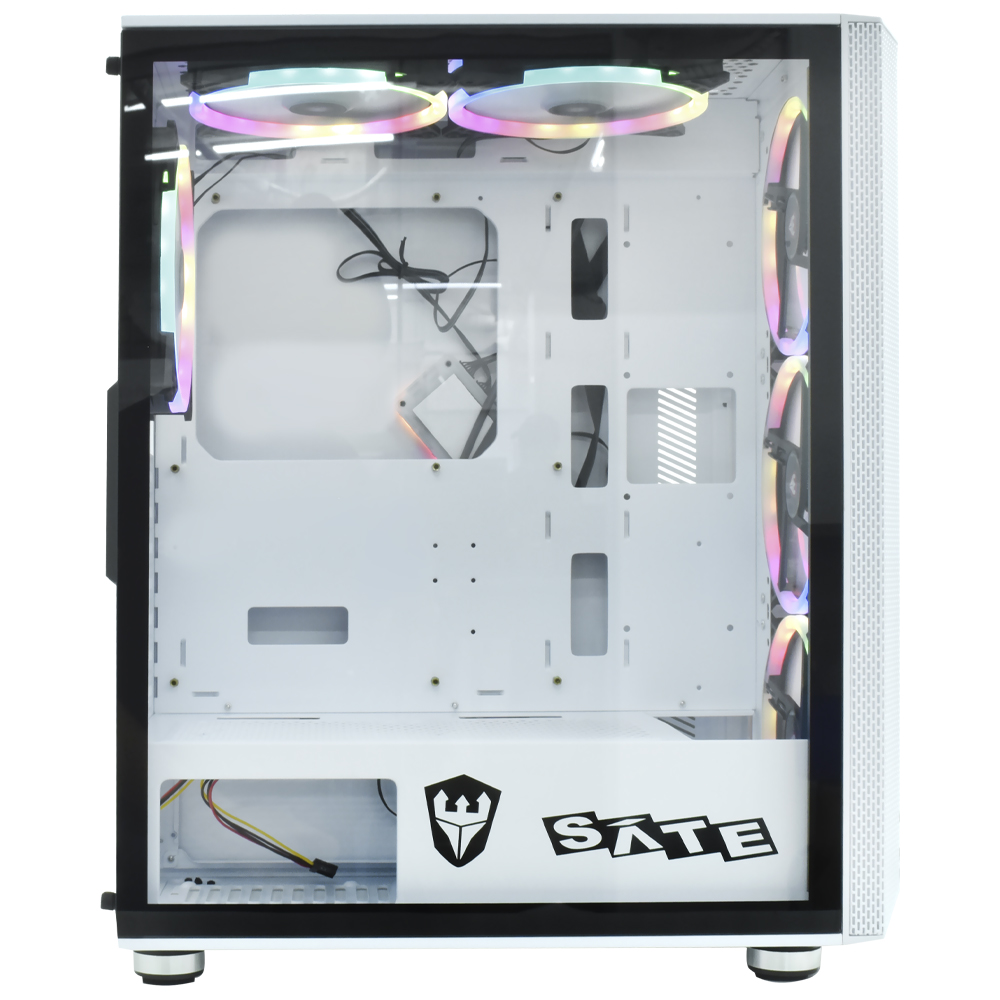 Gabinete Gamer Satellite K881 / 6 Cooler - Branco 