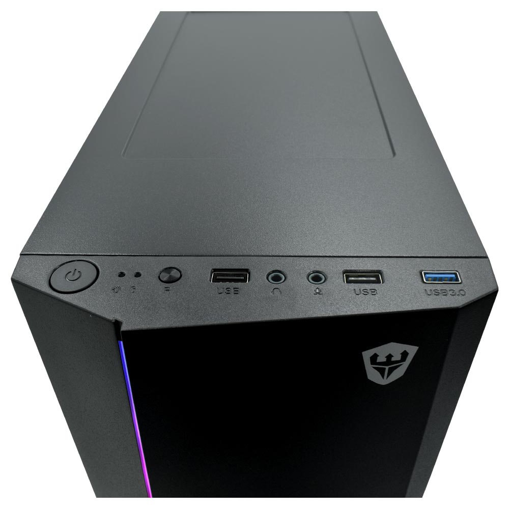 Gabinete Gamer Satellite K883 1 Cooler - Preto