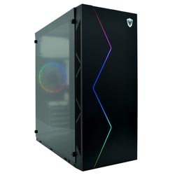 Gabinete Gamer Satellite K884 Mid Tower / 1 Cooler - Preto 