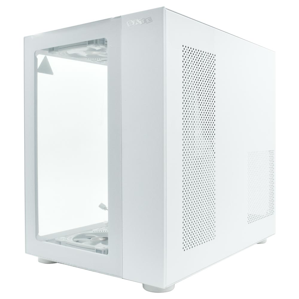 Gabinete Gamer Satellite K893 E-ATX / 10 Cooler / ARGB - Branco