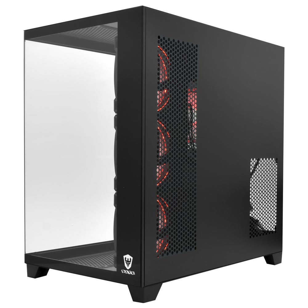 Gabinete Gamer Satellite K896 ATX / 4 Cooler - Preto