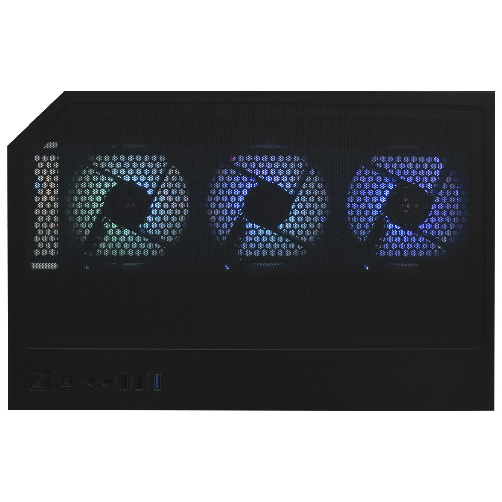 Gabinete Gamer Satellite K904 ATX / 10 Cooler / ARGB - Preto