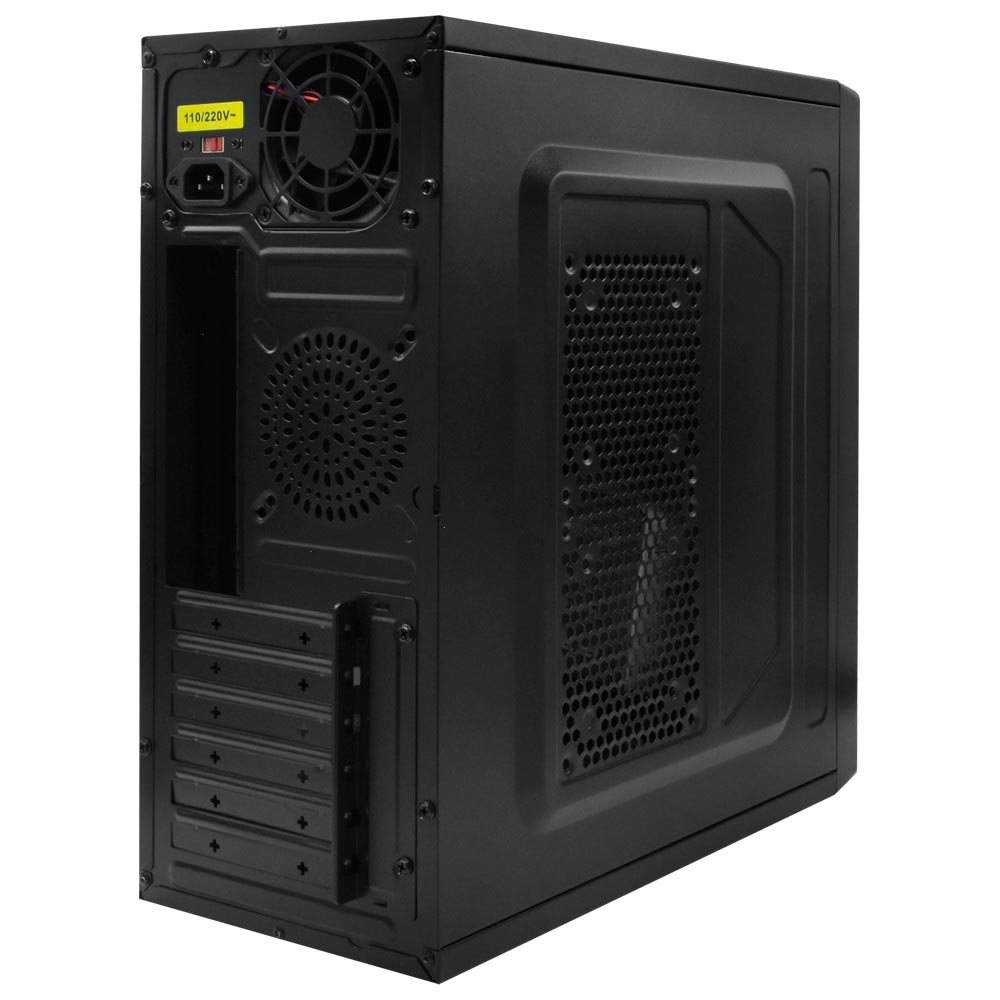 Gabinete Kit FTX 3155 Fonte 500W / Speaker / Mouse / Teclado Espanhol - Preto