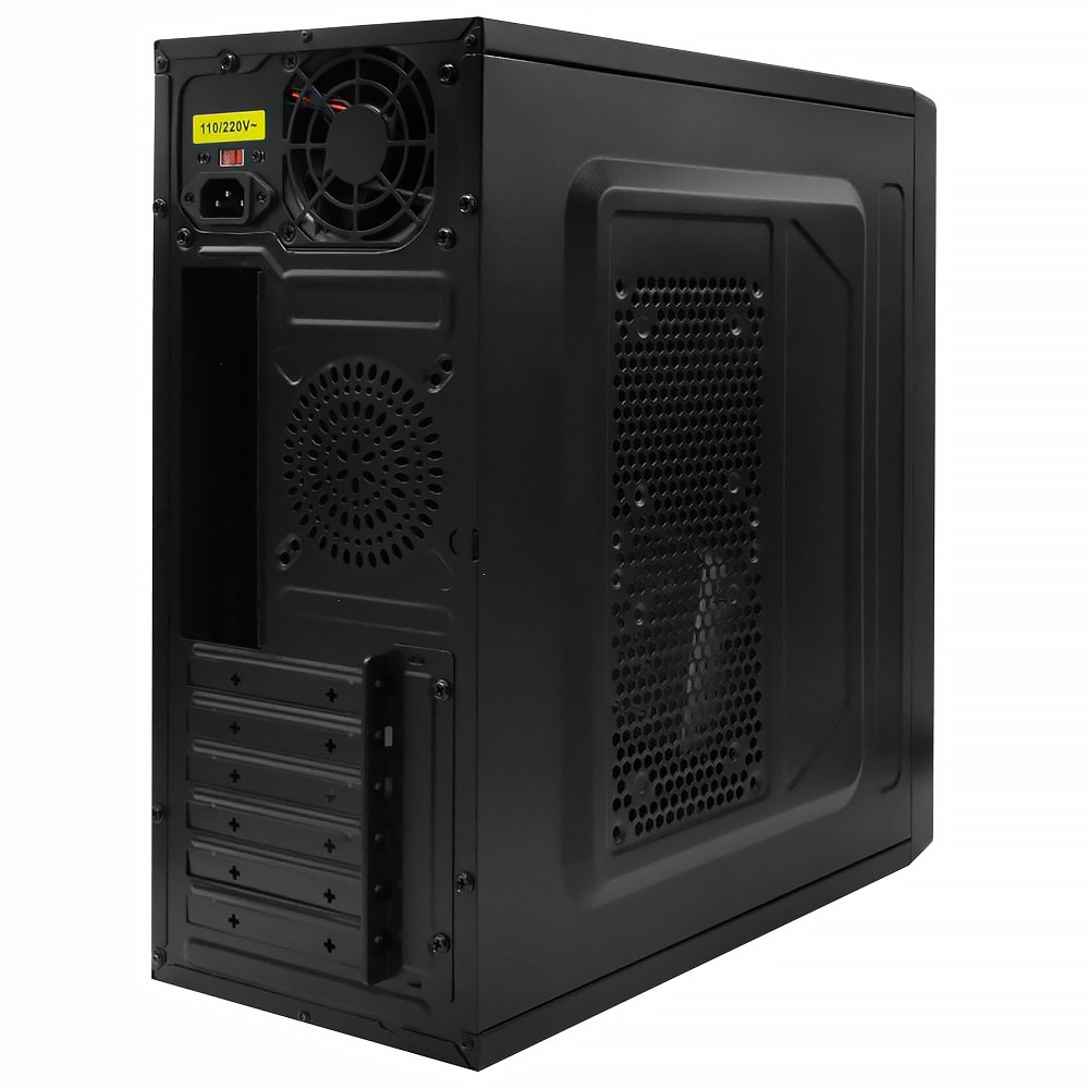 Gabinete Kit FTX 3155 Fonte 500W / Speaker / Mouse / Teclado Português - Preto