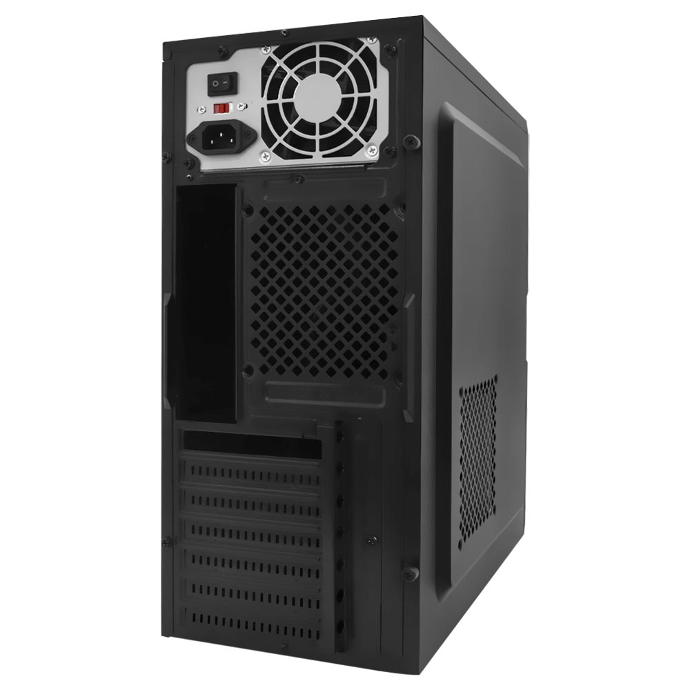 Gabinete Kit Satellite K731 Fonte / Mouse / Teclado Espanhol - Preto