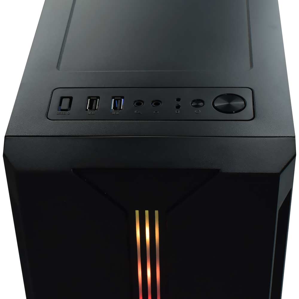 Gabinete Linkworld VC-08A01 Mini ATX / 1 Cooler - Preto