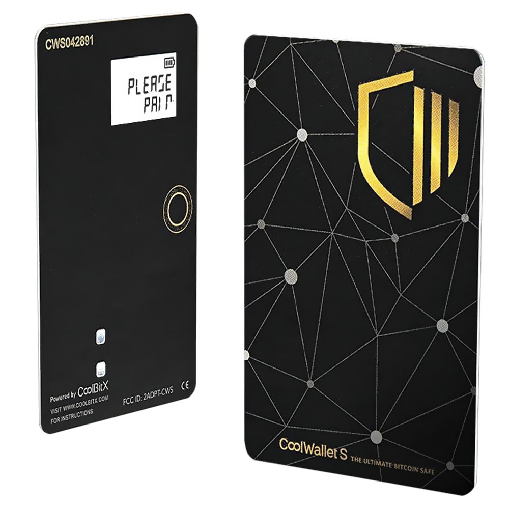Carteira para Criptomoeda Coolwallet Single S - CB000001