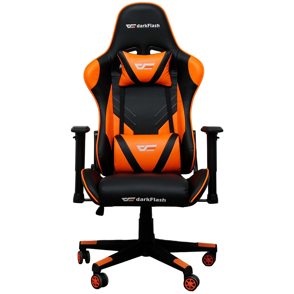 Cadeira Gamer DarkFlash RC360 - Laranja/Preto
