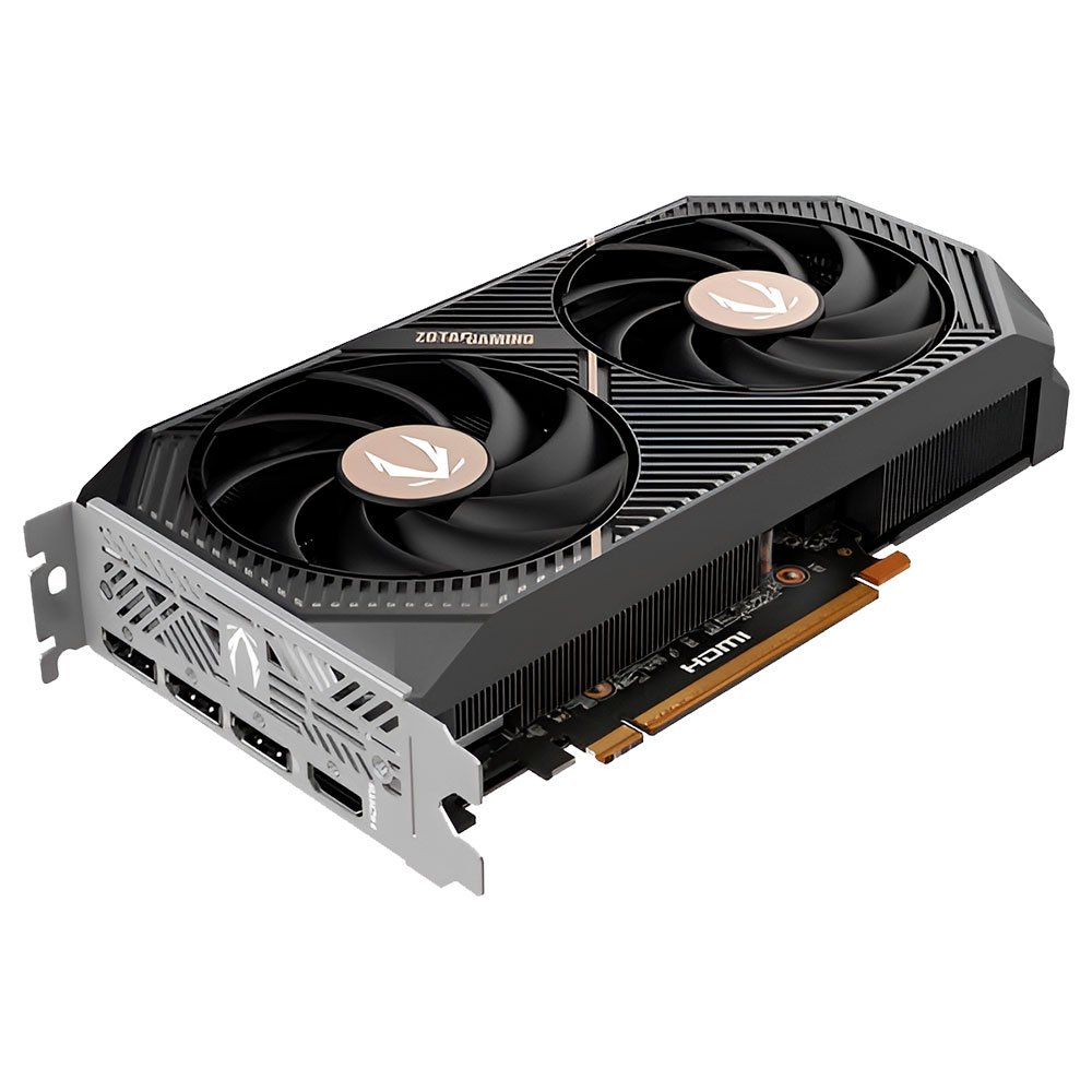 Placa de Vídeo Zotac AMP 8GB GeForce RTX5060 GDDR7 - ZT-B50600F-10M