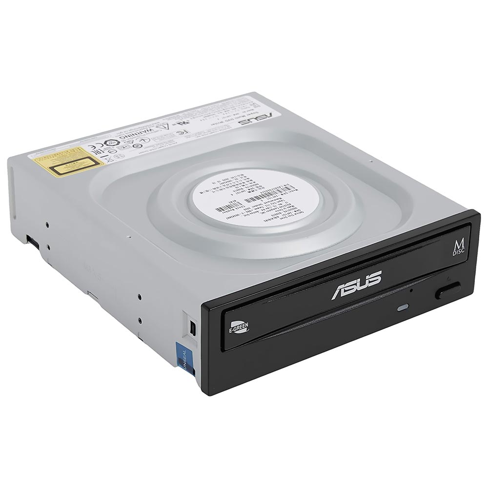 GRAV. DVD-R/RW ASUS DRW-24F1ST 24X SATA OEM PRETO (S/ CX)