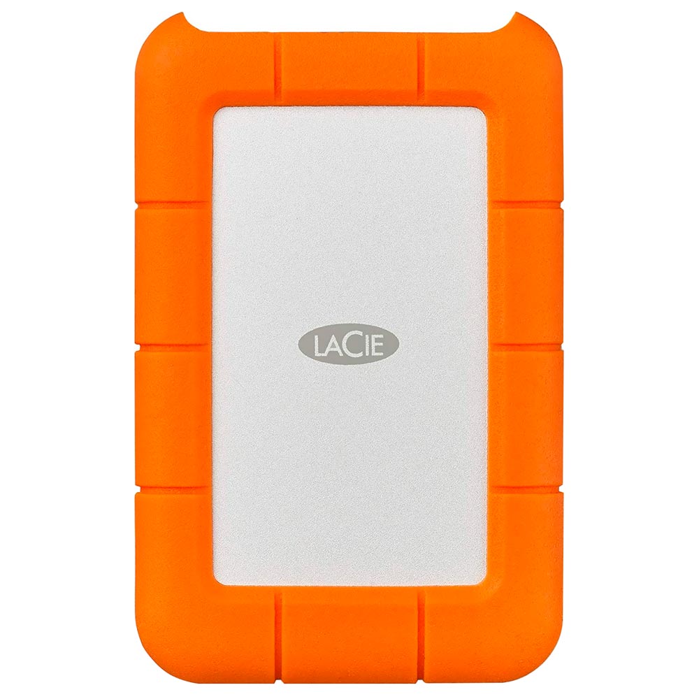 HD Externo Lacie 1TB Rugged Mini 2.5" LAC301558 - Prata