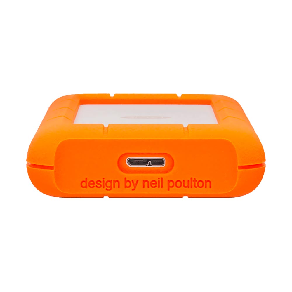 HD Externo Lacie 1TB Rugged Mini 2.5" LAC301558 - Prata