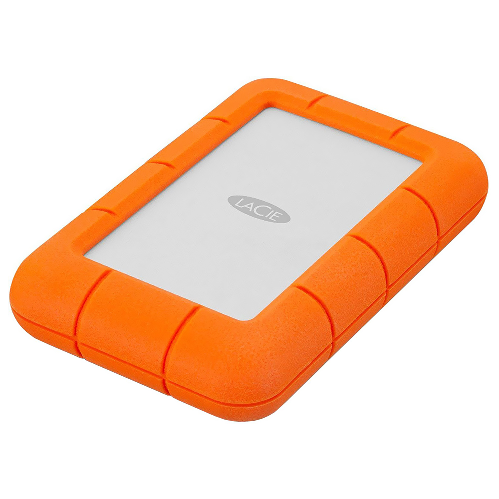 HD Externo Lacie 2TB Rugged Mini 2.5" LAC9000298 - Prata