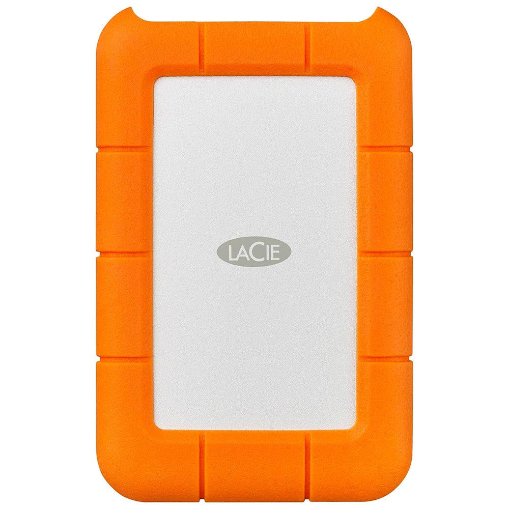 HD Externo Lacie 4TB Rugged 2.5" STFR4000800 - Prata