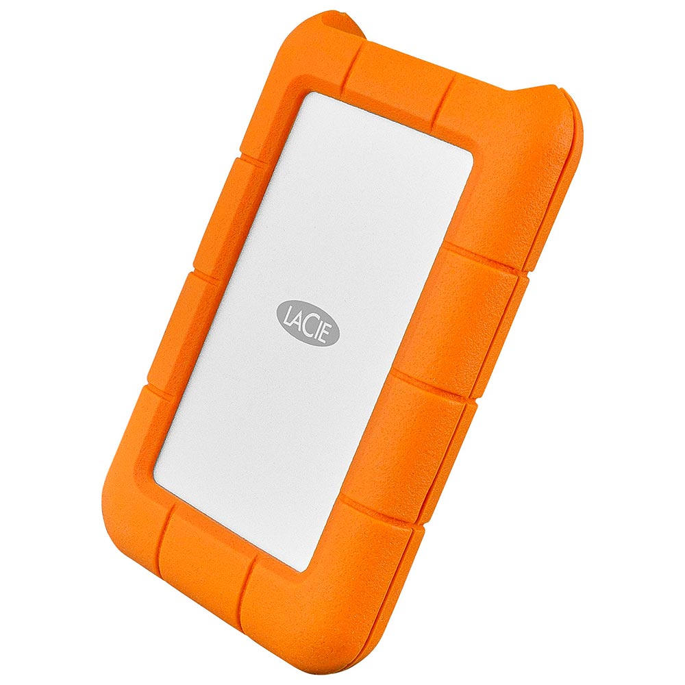 HD Externo Lacie 4TB Rugged 2.5" STFR4000800 - Prata