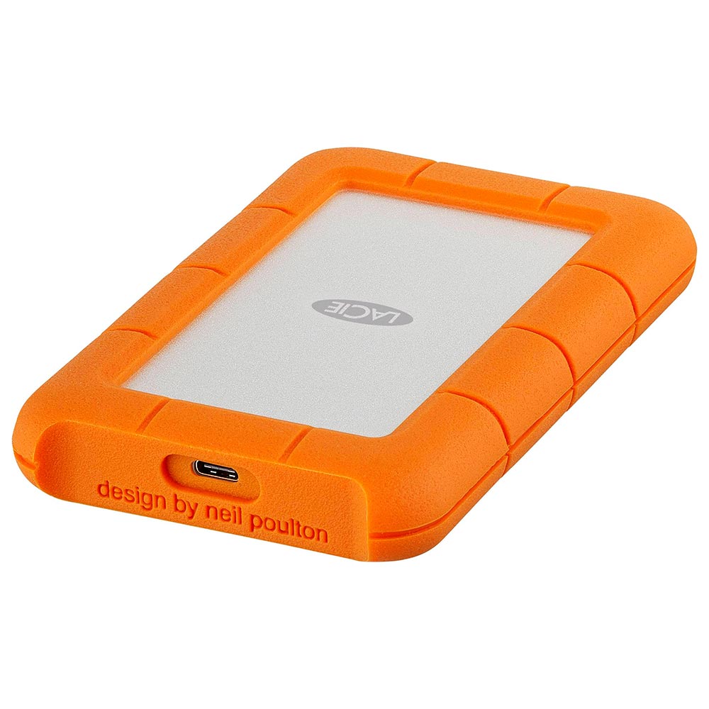 HD Externo Lacie 4TB Rugged 2.5" STFR4000800 - Prata