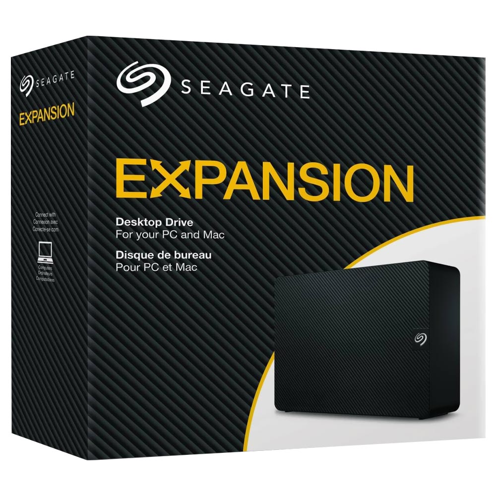 HD Externo Seagate 20TB Expansion 3.5" STKP20000400 - Preto