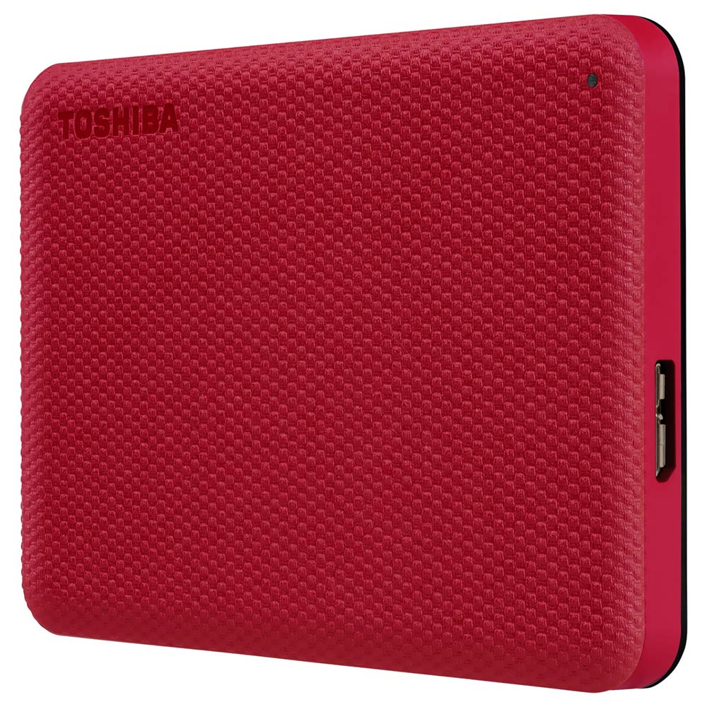 HD Externo Toshiba 4TB Canvio Advance 2.5" HDTCA40XR3CA - Vermelho