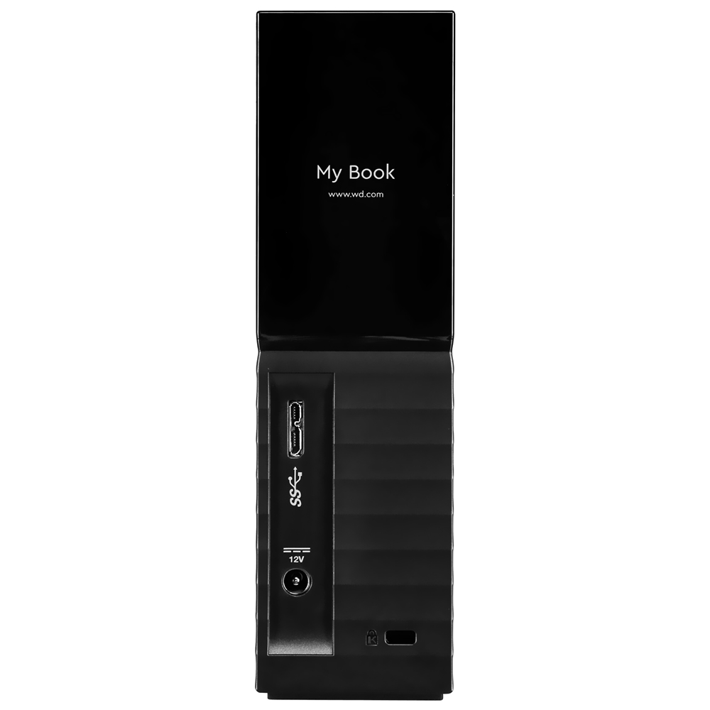 HD Externo Western Digital 18TB WD My Book 3.5" WDBBGB0180HBK-NA - Preto