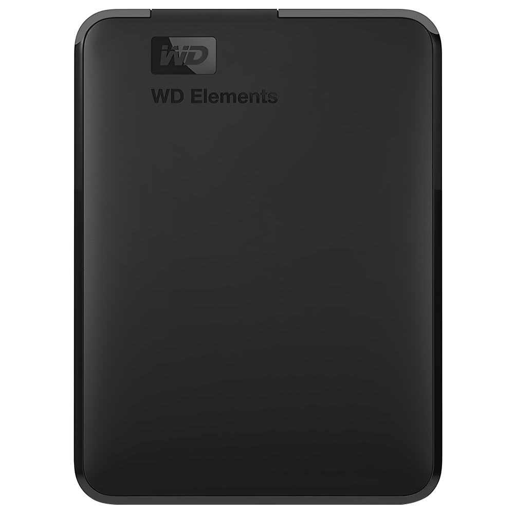 HD Externo Western Digital 2TB WD Elements 2.5"  WDBU6Y0020BBK - Preto