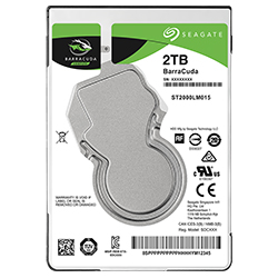 HD para Notebook Seagate 2TB BarraCuda 2.5" SATA 3 - ST2000LM015