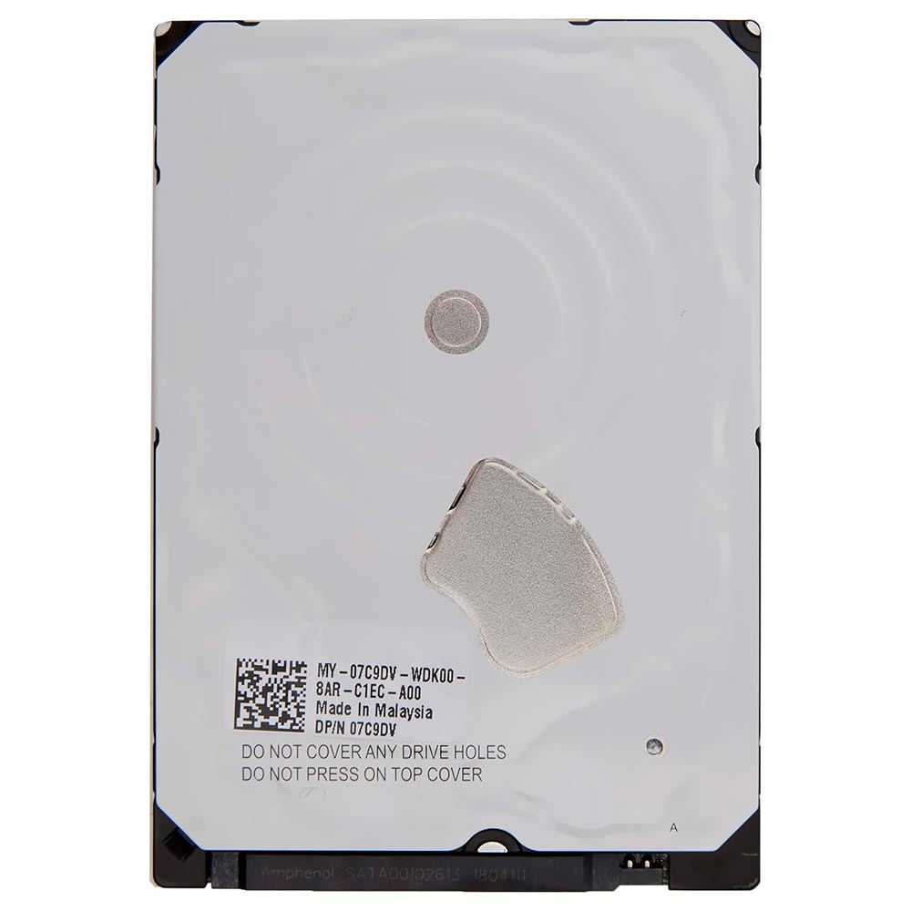 HD para Notebook Western Digital 2TB Blue 2.5" SATA 3 5400RPM - WD20SPZX