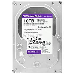 HD SATA3 10TB WESTERN DIGITAL WD PURPLE PRO 7200RPM 512MB WD102PURP (GARANTIA PY) 