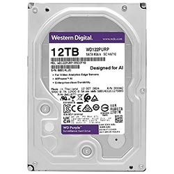 HD SATA3 12TB WESTERN DIGITAL WD PURPLE PRO 7200RPM 512MB WD122PURP (GARANTIA PY)