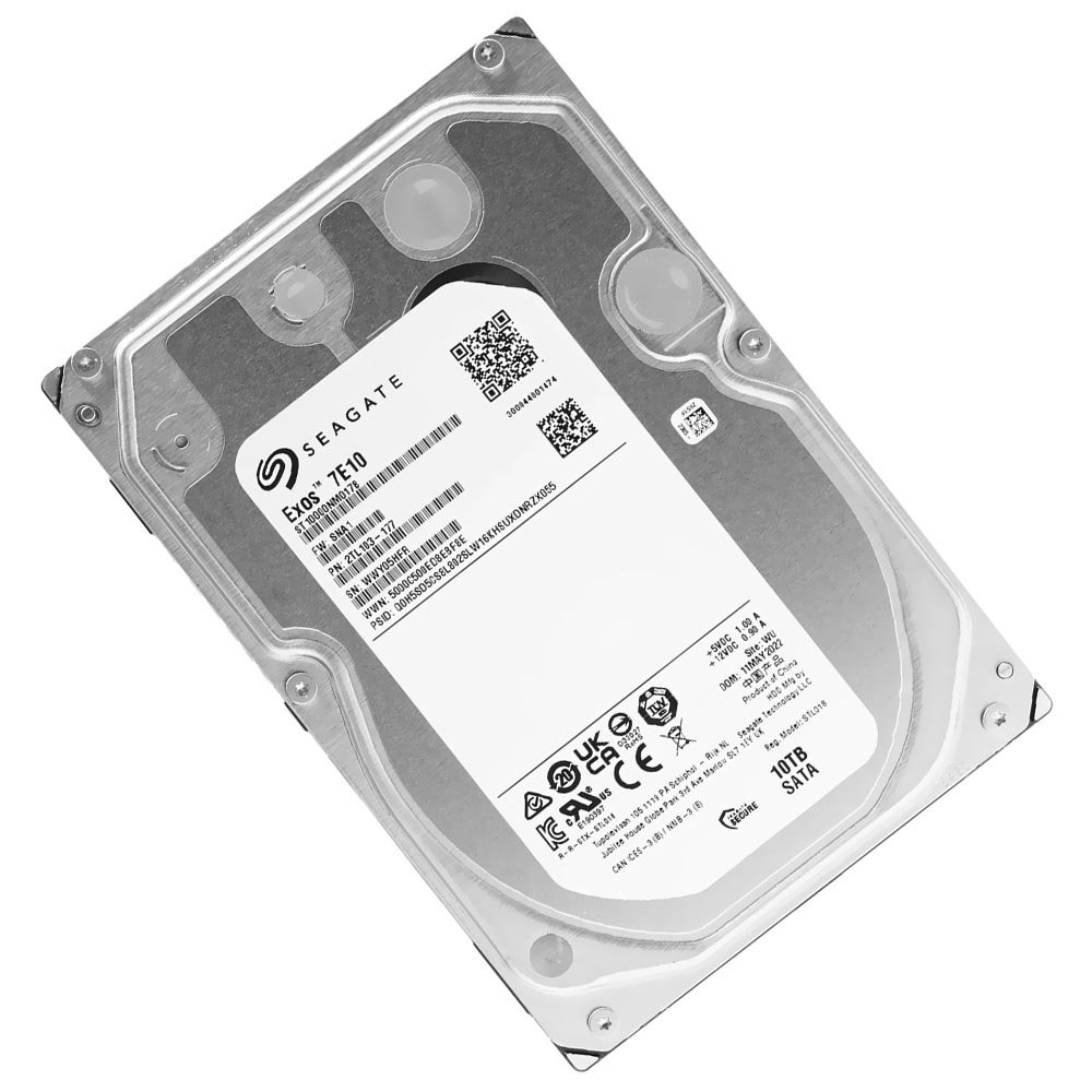 HD Seagate 10TB Exos 7E10 3.5" SATA 3 7200RPM - ST10000NM017B (GARANTIA BR)