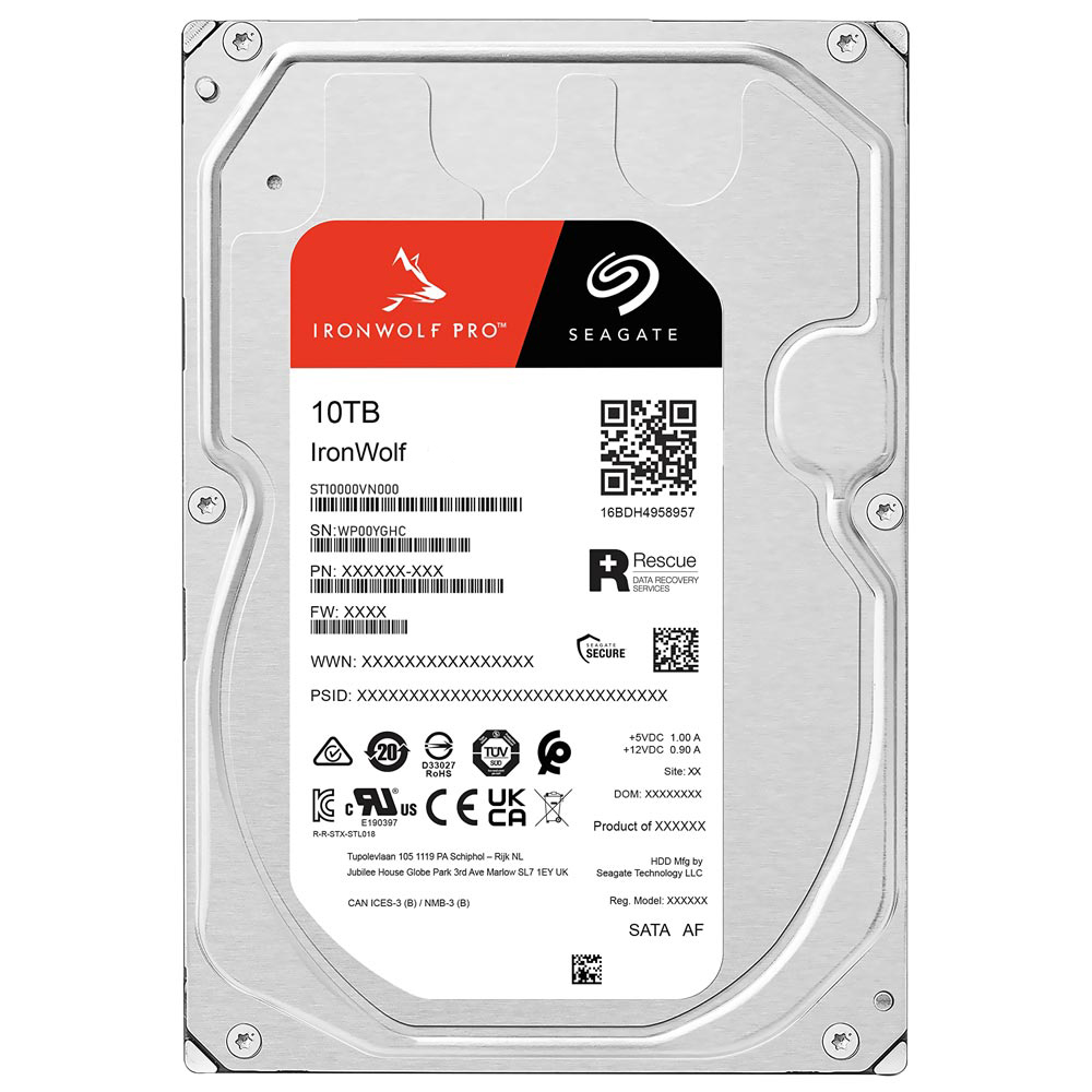 HD Seagate 10TB Iron Wolf 3.5" SATA 3 7200RPM - ST10000VN000