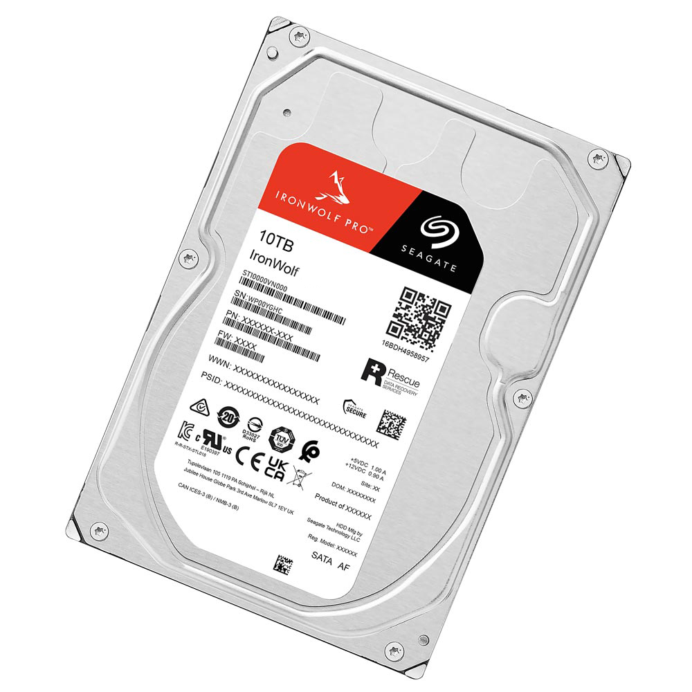 HD Seagate 10TB Iron Wolf 3.5" SATA 3 7200RPM - ST10000VN000