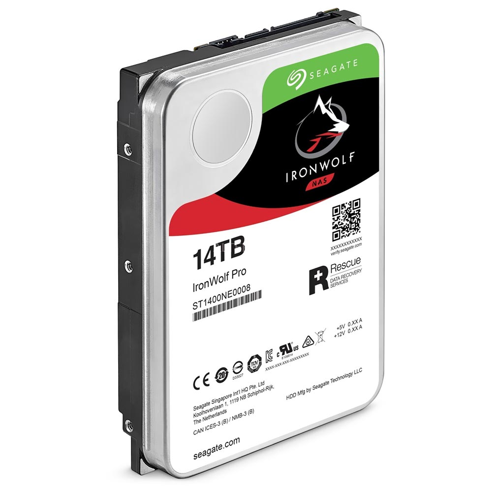 HD Seagate 14TB Iron Wolf Pro Nas 3.5" SATA 3 7200RPM - ST14000NE0008