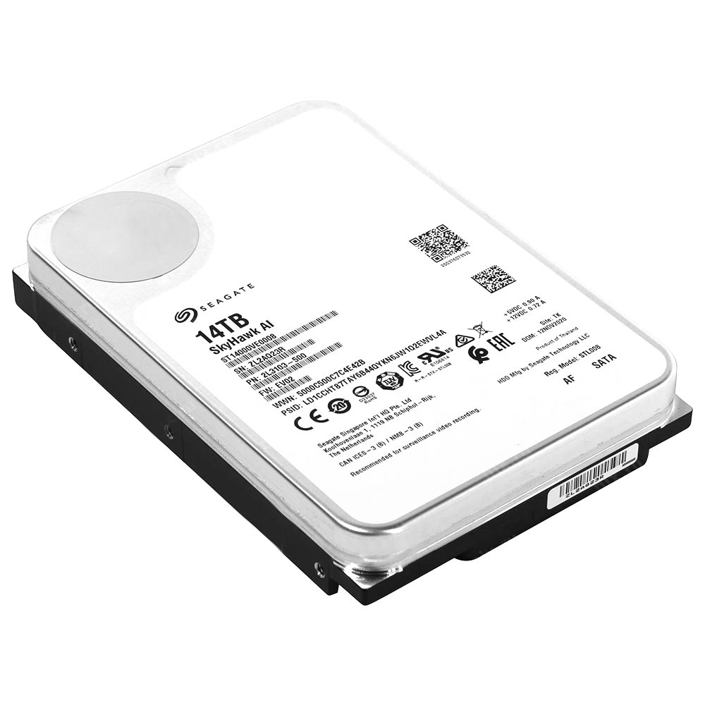 HD Seagate 14TB SkyHawk Al Surveillance 3.5” SATA 3 7200RPM - ST14000VE0008 (GARANTIA BR)