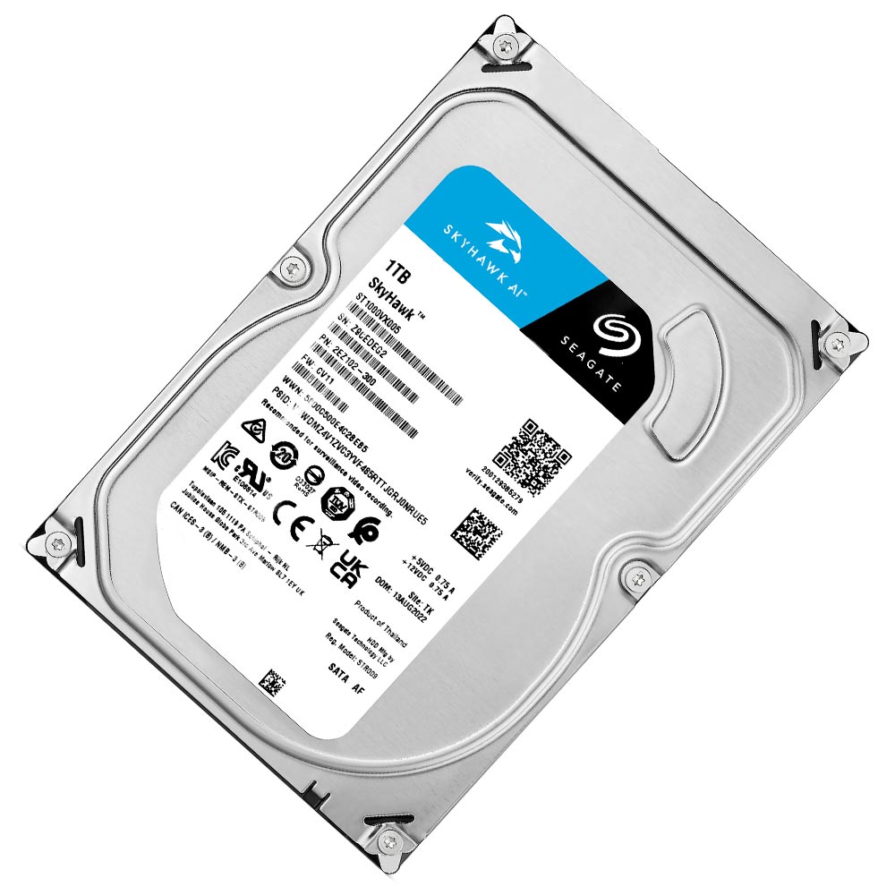 HD Seagate 1TB SkyHawk Surveillance SATA 3 5900RPM 3.5" - ST1000VX005