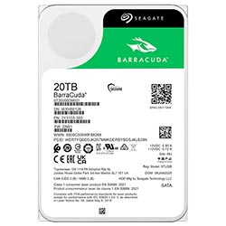 HD Seagate 20TB Barracuda 3.5" SATA 3 7200RPM - ST20000DM001 (GARANTIA BR)