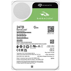 HD Seagate 24TB Barracuda 3.5" SATA 3 7200RPM - ST24000DM001