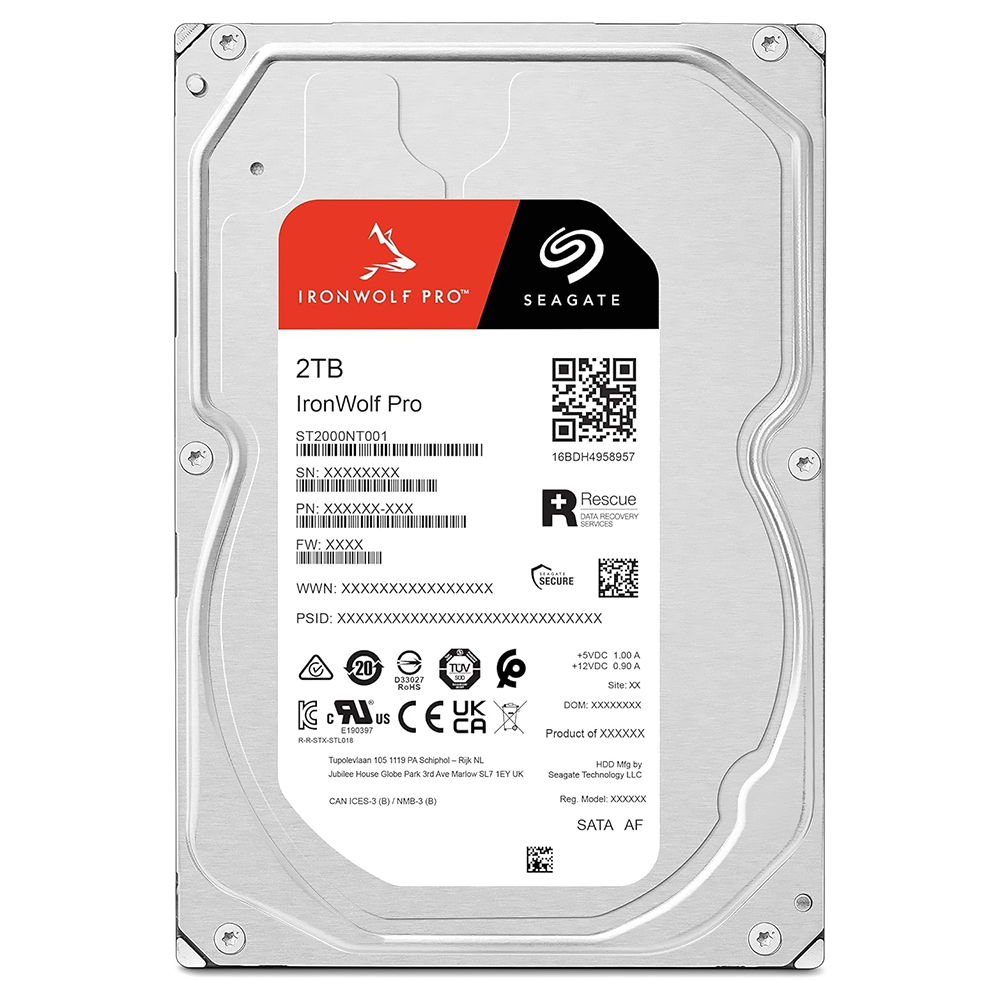 HD Seagate 2TB Iron Wolf Pro 3.5" SATA 3 7200RPM - ST2000NT001 (GARANTIA BR)