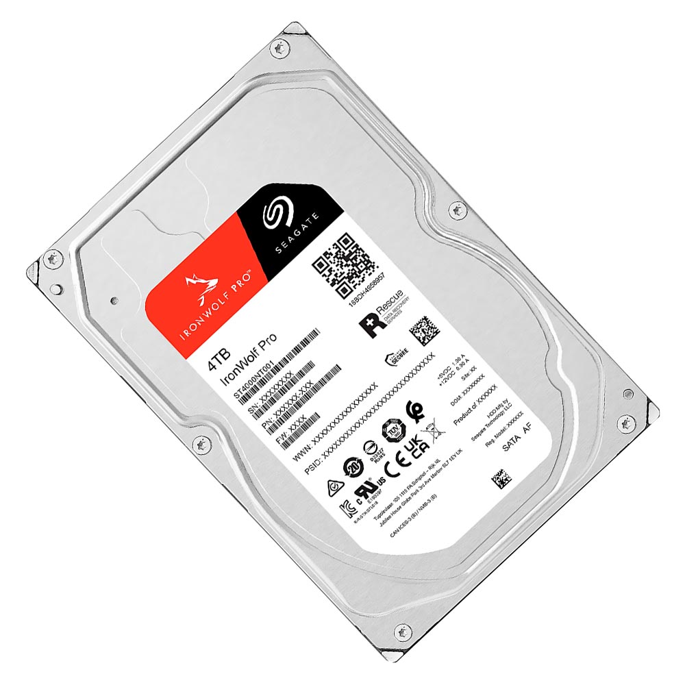 HD Seagate 4TB Iron Wolf Pro 3.5" SATA 3 7200RPM - ST4000NT001