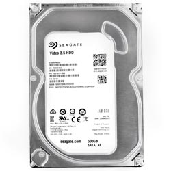 HD Seagate 500GB Vídeo 3.5" SATA 3 5900RPM Pull - ST500VM000