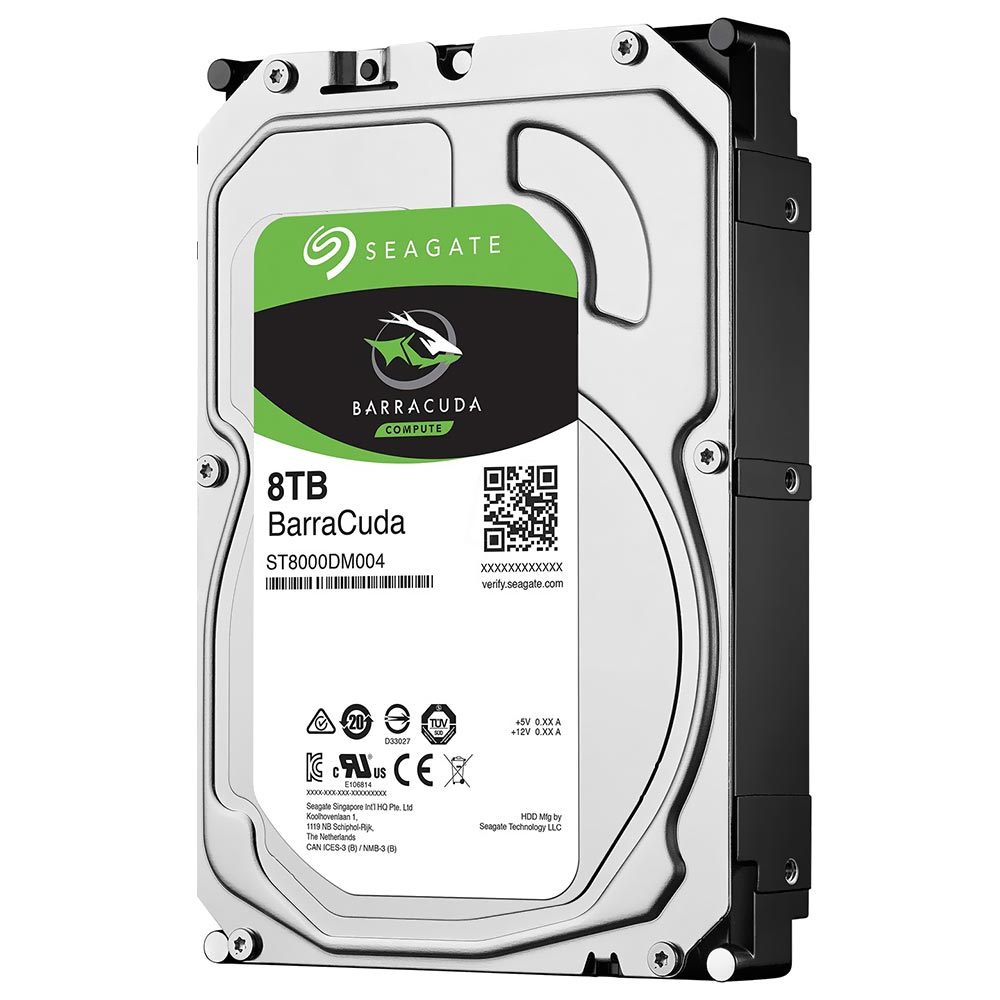 HD Seagate 8TB BarraCuda SATA 3 5400RPM 3.5" - ST8000DM004