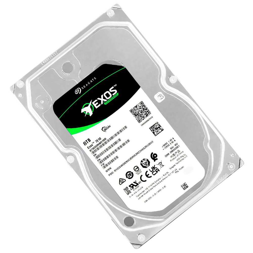 HD Seagate 8TB Exos 7E10 Enterprise 3.5" SAS 7200RPM - ST8000NM018B