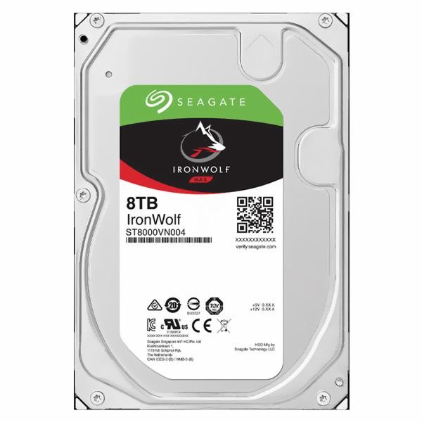 HD Seagate 8TB Iron Wolf Nas 3.5" 7200RPM - ST8000VN004