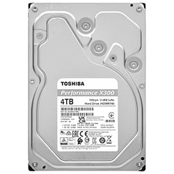 HD Toshiba 4TB X300 3.5" SATA 3 7200RPM - HDWR740XZSTA