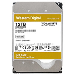HD Western Digital 12TB WD Gold 3.5" SATA 3 7200RPM - WD121KRYZ