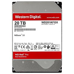 HD Western Digital 20TB WD Red Pro Nas 3.5" SATA 3 7200RPM - WD201KFGX (GARANTIA BR)