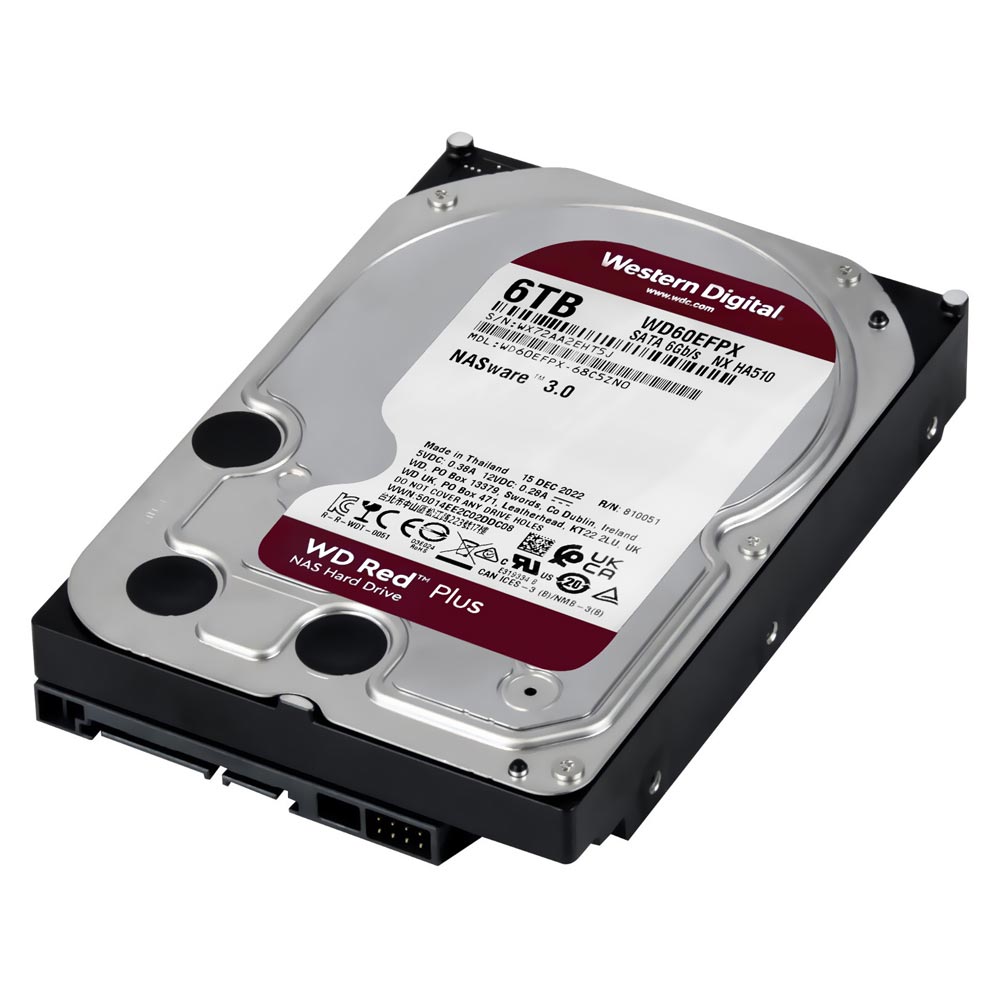 HD Western Digital 6TB WD Red Plus 3.5