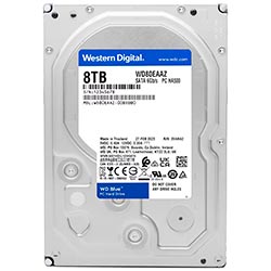 HD Western Digital 8TB WD Blue 3.5" SATA 3 5640RPM - WD80EAAZ