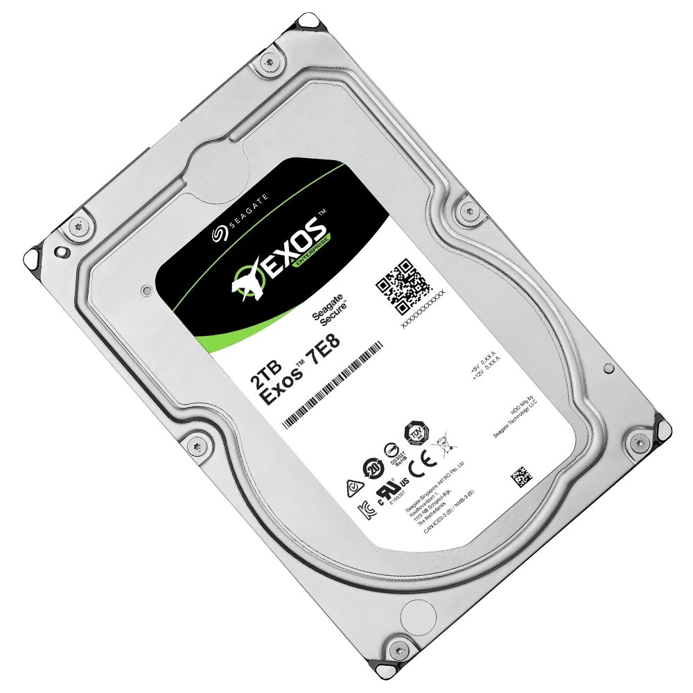 HD Seagate 2TB Exos 7E8 Enterprise 3.5" SATA 3 7200RPM - ST2000NM0125