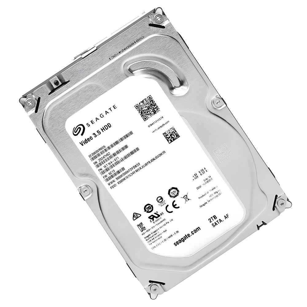 HD Seagate 2TB Video 3.5" SATA 3 5400RPM Pull - ST2000VM005
